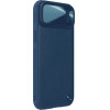 Nillkin CamShield Leather S Case iPhone 14 Plus case with camera cover blue - (Nillkin CamShield Leather Case S iPhone 14 Plus 6.7 2022 Blue)