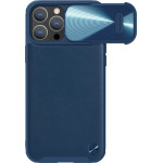 Nillkin CamShield Leather S Case iPhone 14 Pro case with camera cover blue - (Nillkin CamShield Leather Case S iPhone 14 Pro 6.1 2022 Blue)