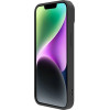 Nillkin CamShield Magnetic Silicone Case iPhone 14 Plus Magnetic MagSafe Cover with Camera Protector Black - (Nillkin CamShield Silky magnetic silicone case iPhone 14 Plus 6.7 2022 Classic Black)