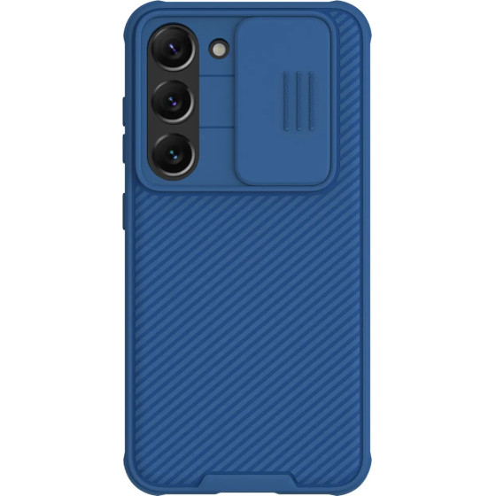 Nillkin CamShield Pro Case for Samsung Galaxy S23+, cover with camera cover, blue - (Nillkin CamShield Pro Case(PC and TPU) Samsung Galaxy S23+ Blue)
