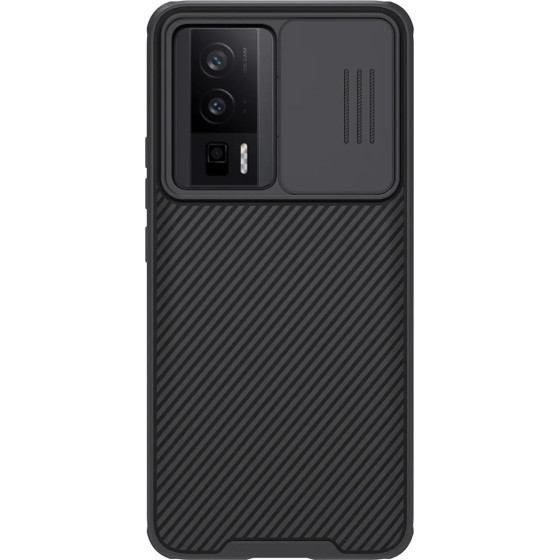 Nillkin CamShield Pro Case for Xiaomi Redmi K60 / K60 Pro / Poco F5 Pro - Black - (Etui Nillkin CamShield Pro Case(PC and TPU) Redmi K60/K60 Pro/Xiaomi Poco F5 Pro Black)