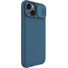 Nillkin CamShield Pro Magnetic Case iPhone 14 Plus Cover Camera Protector Blue (with MagSafe) - (Nillkin CamShield Pro Magnetic Case iPhone 14 Plus 6.7 2022 Blue)