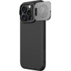 Nillkin CamShield Prop Case for iPhone 16 Pro Max with Camera Cover and Stand - Black - (CamShield Prop Case AP iPhone16 Pro Max Black)