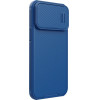 Nillkin CamShield S Case iPhone 14 Pro Max Armored Cover Camera Protector Blue - (Nillkin CamShield S Case AP IP14 Pro Max Blue)