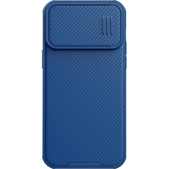 Nillkin CamShield S Case iPhone 14 Pro Max Armored Cover Camera Protector Blue - (Nillkin CamShield S Case AP IP14 Pro Max Blue)