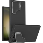 Nillkin CamShield Silky Prop Silicone Case for Samsung Galaxy S24 Ultra - black - (Nillkin CamShield Silky Prop silicone case SAM S24 Ultra)