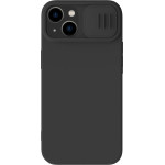 Nillkin CamShield Silky Silicone Case iPhone 14 Case with Camera Protector Black - (Nillkin CamShield Silky silicone case iPhone 14 6.1 2022 Classic Black)
