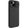 Nillkin CamShield Silky Silicone Case iPhone 14 Plus Case with Camera Protector Black - (Nillkin CamShield Silky silicone case iPhone 14 Plus 6.7 2022 Classic Black)