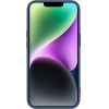 Nillkin CamShield Silky Silicone Case iPhone 14 Plus Case with Camera Protector Blue - (Nillkin CamShield Silky silicone case iPhone 14 Plus 6.7 2022 Midnight Blue)