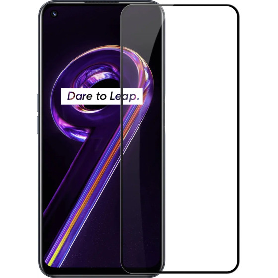Nillkin CP+PRO ultra-thin full-screen tempered glass with 0.2 mm frame 9H Realme 9 Pro black - (Nillkin Amazing CP+PRO Realme 9 Pro 5G/Realme Q5 5G Black)