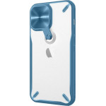 Nillkin Cyclops Case durable case with camera cover and foldable stand for iPhone 13 Pro Max blue - (Nillkin Cyclops Case Apple iPhone13 Pro Max Blue)