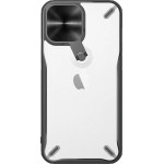 Nillkin Cyclops Case durable case with camera cover and foldable stand iPhone 13 Pro black - (Nillkin Cyclops Case Apple iPhone13 Pro Black)