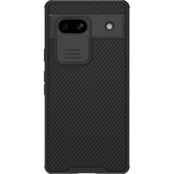 Nillkin Google Pixel 7a armored case with CamShield Pro Case - black - (Nillkin CamShield Pro Case(PC and TPU) Google Pixel 7A Black)