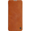 Nillkin Qin Case Case for Xiaomi Redmi Note 11 Pro+ (China) / Redmi Note 11 Pro (China) / Mi11i HyperCharge Camera Protector Holster Cover Flip Case Brown - (Nillkin Qin Case Xiaomi Redmi Note 11 Pro+ / Redmi Note 11 Pro Brown)