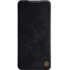 Nillkin Qin Case Flip Case for Xiaomi Redmi Note 11T 5G / 11S 5G / 11 5G (China) / Poco M4 Pro 5G - Black - (Nillkin Qin Case Xiaomi Poco M4 Pro 5G Black)