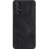 Nillkin Qin leather holster case for Samsung Galaxy A73 black - (Nillkin Qin Leather Case Samsung Galaxy A73 5G Black)