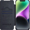 Nillkin Qin Leather Pro Case iPhone 14 Plus Camera Cover Holster Cover Flip Case Black - (Nillkin Qin Pro Leather Case iPhone 14 Plus 6.7 2022 Black)