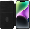 Nillkin Qin Leather Pro Case iPhone 14 Plus Camera Cover Holster Cover Flip Case Black - (Nillkin Qin Pro Leather Case-plain leather iPhone 14 Plus 6.7 2022 Classic Black)
