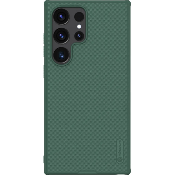 Nillkin Super Frosted Shield Pro armored case for Samsung Galaxy S24 Ultra - green - (Nillkin Super Frosted Shield Pro Samsung SAM Galaxy S24 Ultra Deep Green)