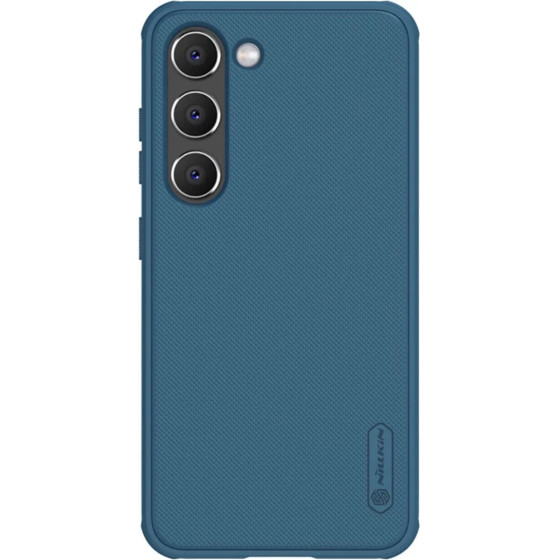Nillkin Super Frosted Shield Pro case for Samsung Galaxy S23+ armored cover + phone stand blue - (Nillkin Super Frosted Shield Pro Samsung Galaxy S23+ Blue)