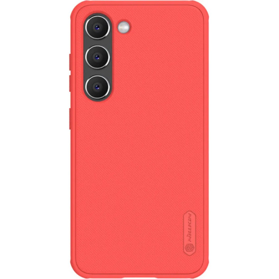 Nillkin Super Frosted Shield Pro case for Samsung Galaxy S23+ armored cover + phone stand red - (Nillkin Super Frosted Shield Pro Samsung Galaxy S23+ Red)