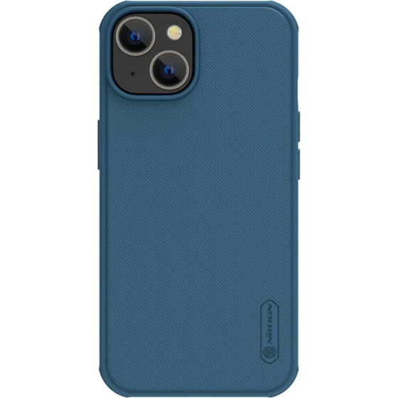 Nillkin Super Frosted Shield Pro Magnetic Case for iPhone 14 Plus with MagSafe magnetic blue - (Nillkin Super Frosted Shield Pro Magnetic Case iPhone 14 Plus 6.7 2022 Blue)