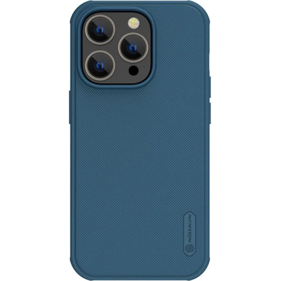 Nillkin Super Frosted Shield Pro Magnetic Case for iPhone 14 Pro Max with MagSafe magnetic blue - (Nillkin Super Frosted Shield Pro Magnetic Case iPhone 14 Pro Max 6.7 2022 Blue)