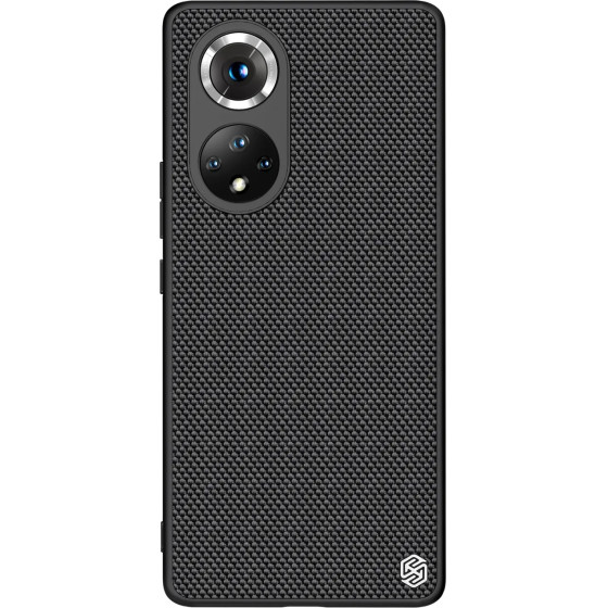 Nillkin Textured Case durable reinforced case with gel frame and nylon back for Honor 50 Pro black - (Nillkin Textured Case Huawei Honor 50 Pro Black)