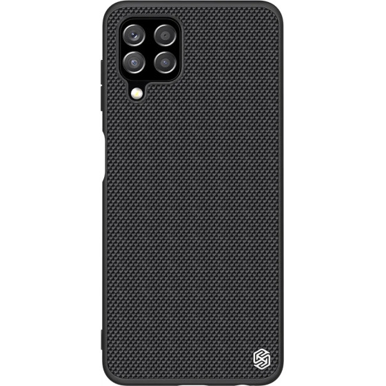 Nillkin Textured Case durable reinforced case with gel frame and nylon back for Samsung Galaxy A22 4G black - (Nillkin Textured Case Samsung Galaxy A22 4G Black)