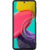 Nillkin Textured Case durable reinforced case with gel frame and nylon back for Samsung Galaxy M53 5G black - (Nillkin Textured Case Samsung Galaxy M53 5G Black)