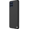 Nillkin Textured Case durable reinforced case with gel frame and nylon back for Samsung Galaxy M53 5G black - (Nillkin Textured Case Samsung Galaxy M53 5G Black)