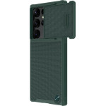 Nillkin Textured S Case for Samsung Galaxy S22 Ultra armored cover with camera cover green - (Nillkin Textured S Case Samsung Galaxy S22 Ultra Dark Green)