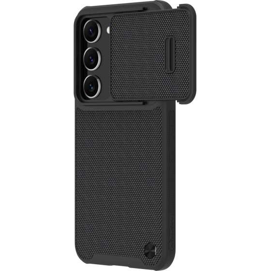 Nillkin Textured S Case for Samsung Galaxy S23+ armored cover with camera cover black - (Nillkin Textured S Case Samsung Galaxy S23+ Black)