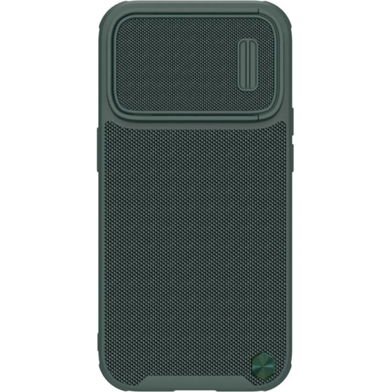 Nillkin Textured S Case iPhone 14 Pro armored cover with camera cover green - (Nillkin Textured Case S iPhone 14 Pro 6.1 2022 Dark Green)