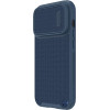 Nillkin Textured S Case iPhone 14 Pro Max armored cover with camera cover blue - (Nillkin Textured Case S iPhone 14 Pro Max 6.7 2022 Blue)