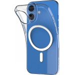Puro 03 Mag MagSafe Silicone Case for iPhone 16 Plus - Transparent - (PUIPC166703MAGTR)
