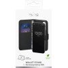 Puro Booklet Case with Flip and Wallet for Samsung Galaxy S25 - Black - (PUSGS25BOOKC8BLK)