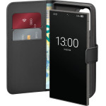 Puro Booklet Case with Flip and Wallet for Samsung Galaxy S25 Ultra - Black - (PUSGS25UBOOKC8BLK)
