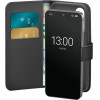 Puro Booklet Case with Flip and Wallet for Samsung Galaxy S25+ - Black - (PUSGS25PBOOKC8BLK)