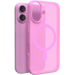 Puro Daylight MagSafe Silicone Case for iPhone 16 - Pink - (PUIPC1661DAYLROSE)