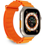 Puro Extreme Nylon Strap for Apple Watch 42 / 44 / 45 / 49 mm - Orange - (PUAW44EXTREMEORA)