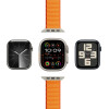 Puro Extreme Nylon Strap for Apple Watch 42 / 44 / 45 / 49 mm - Orange - (PUAW44EXTREMEORA)