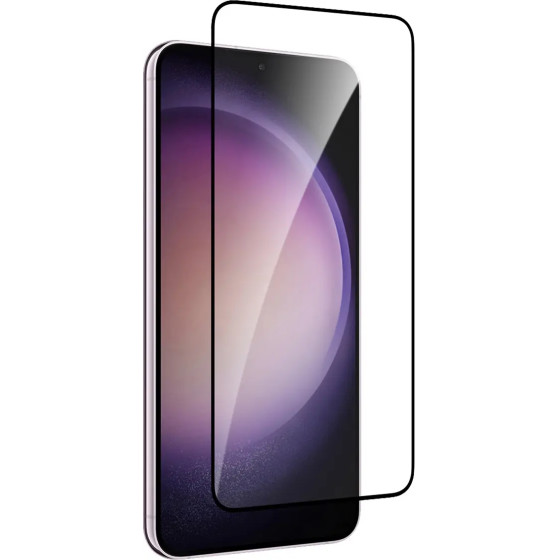 Puro Frame Tempered Glass with Black Frame for Samsung Galaxy S25+ / S24+ - (PUSDGFRS24PSGBLK)