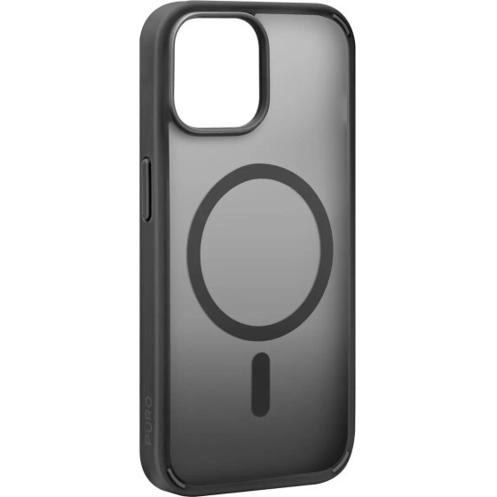 Puro Gradient Case with MagSafe for iPhone 15 - Black - (PUIPC1561GRADIENTBK)