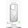 Puro Gradient MagSafe Silicone Case for iPhone 15 Pro - Silver - (PUIPC15P61GRADIENTSI)