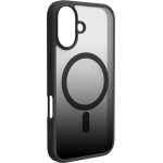 Puro Gradient MagSafe Silicone Case for iPhone 16 - Black - (PUIPC1661GRADBLK)