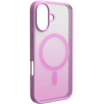 Puro Gradient MagSafe Silicone Case for iPhone 16 - Pink - (PUIPC1661GRADROSE)