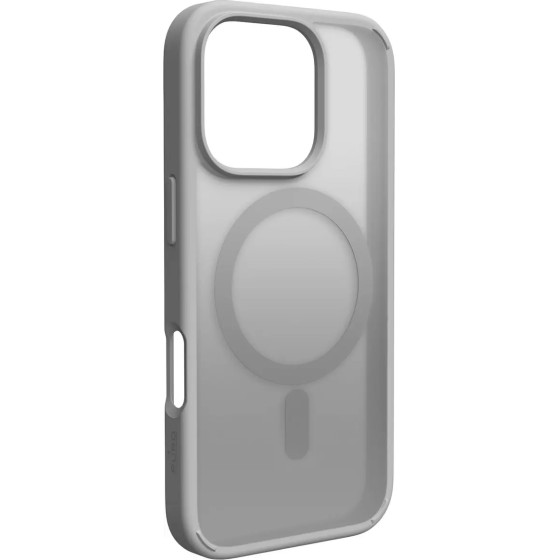 Puro Gradient MagSafe Silicone Case for iPhone 16 Pro - Silver - (PUIPC16P61GRADSIL)