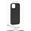 Puro Icon Mag Pro MagSafe Silicone Case for iPhone 15 - Black - (PUIPC1561ICONMPBLK)