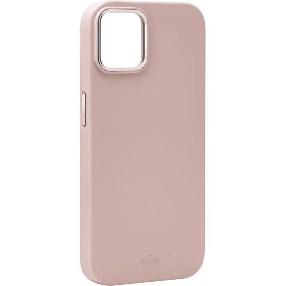 Puro Icon Mag Pro MagSafe Silicone Case for iPhone 15 - Pink - (PUIPC1561ICONMPROSE)
